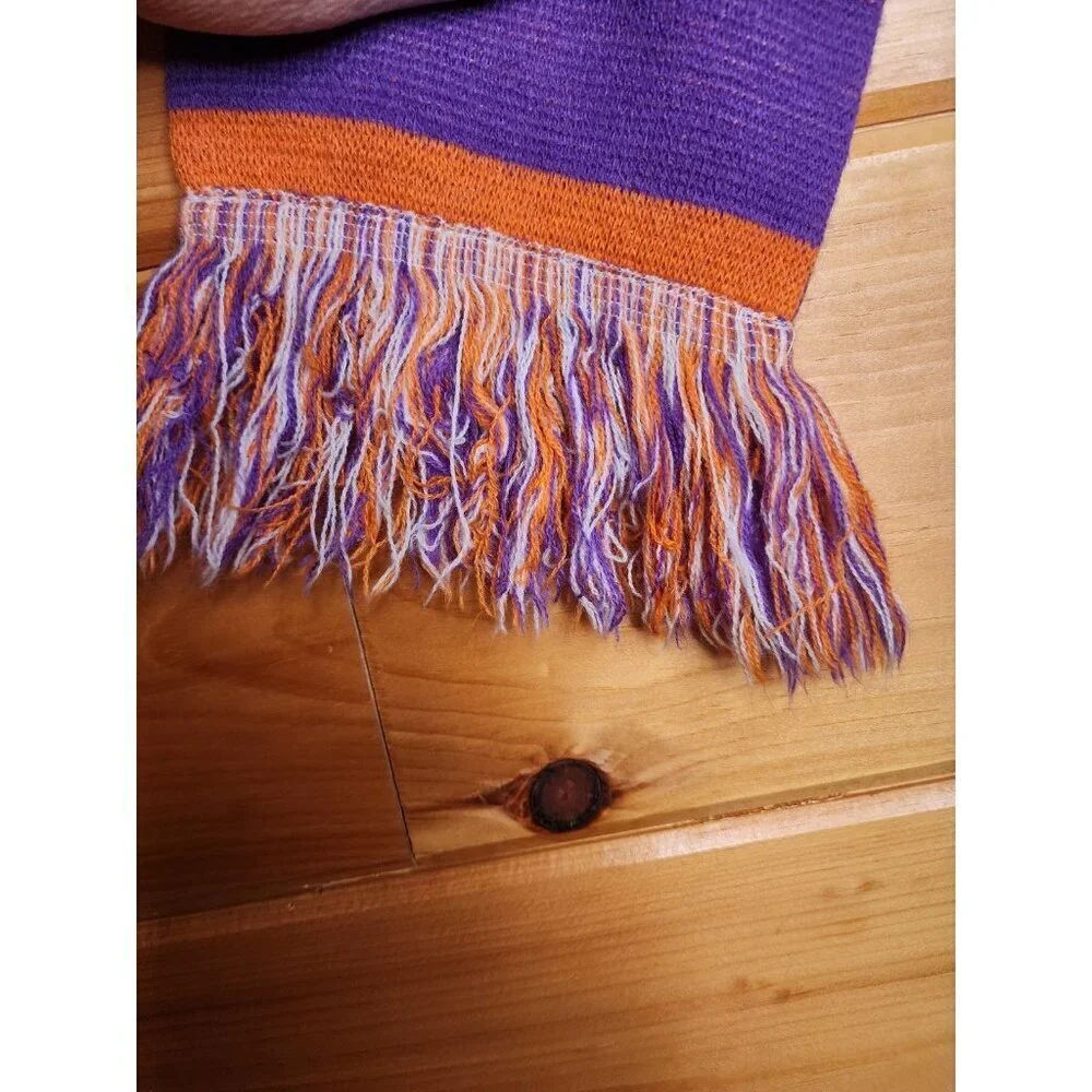 Clemson Tigers Fringed Neck Wrap Scarf 46